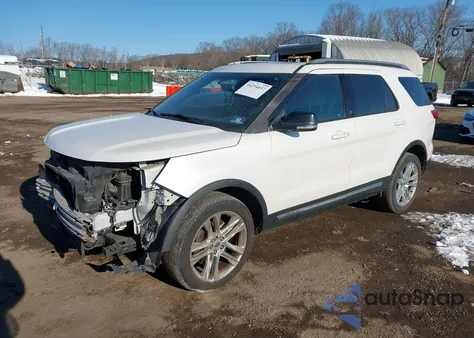 2016 Ford Explorer Xlt z USA, uszkodzony, nr VIN 1FM5K8D84GGA16651